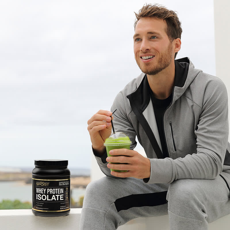 California Gold Nutrition, SPORT - Whey Protein Isolate, 1 lb, 16 oz (454 g) 898220010646