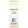 California Gold Nutrition Vitamin D3 Liquid 25 mcg (1,000 IU) 1 fl oz (30 ml) 898220020485