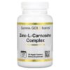 California Gold Nutrition Zinc-L-Carnosine Complex 90 Veggie Caps 898220020003