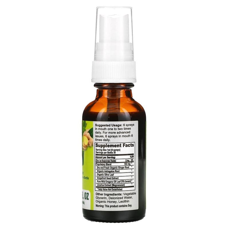 California Natural, Immunity Shots Spray, 1 oz (30 ml) 11821741102