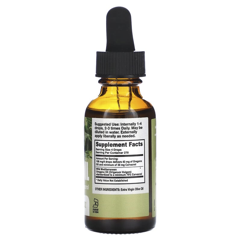 California Natural, Wild Oregano Oil, 1 fl oz (30 ml) 11821740105
