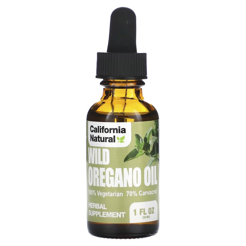 California Natural Wild Oregano Oil 1 fl oz (30 ml) 11821740105