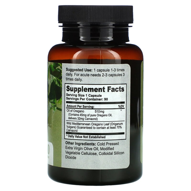 California Natural, Wild Oregano Oil, 90 Capsule 11821740907