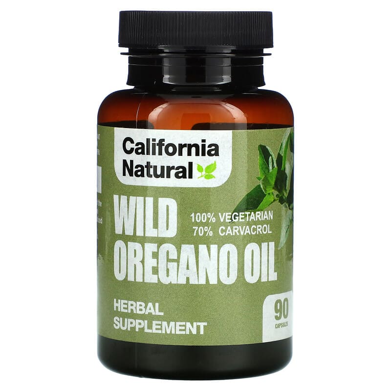 California Natural Wild Oregano Oil 90 Capsule 11821740907