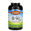 Carlson B-50 Gel Vitamin B Complex 200 Soft Gels 88395020629