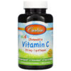 Carlson Kid's Chewable Vitamin C Natural Tangerine 250 mg 60 Vegetarian Tablets 88395031007