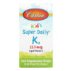 Carlson Kid's Super Daily K2 22.5 mcg 0.34 fl oz (10.16 ml) 88395103308
