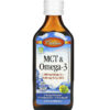 Carlson MCT & Omega-3 Natural Lemon Lime 6.7 fl oz (200 ml) 88395177002