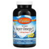 Carlson Norwegian Super Omega-3 Gems 600 mg 180 Soft Gels 88395153204