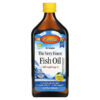 Carlson Norwegian The Very Finest Fish Oil Natural Lemon 1,600 mg 16.9 fl oz (500 ml) 88395015458
