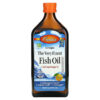 Carlson Norwegian The Very Finest Fish Oil Natural Orange  1,600 mg 16.9 fl oz (500 ml) 88395016554