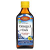 Carlson Omega 3 Plus D & K Natural Lemon 1,430 mg 6.7 fl oz (200 ml) 88395195006