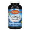Carlson Omega Complete Gems Natural Lemon 180 Soft Gels 88395017339