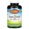 Carlson Super 2 Daily 120 Soft Gels 88395040511