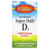 Carlson Super Daily D3 50 mcg (2,000 IU) 0.35 fl oz (10.3 ml) 88395012808