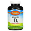 Carlson Vitamin D3 2,000 IU (50 mcg) 360 Soft Gels 88395014635