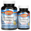 Carlson Wild Norwegian EcoSmart Omega-3 Natural Lemon 500 mg 90 + 30 Soft Gels 88395018046