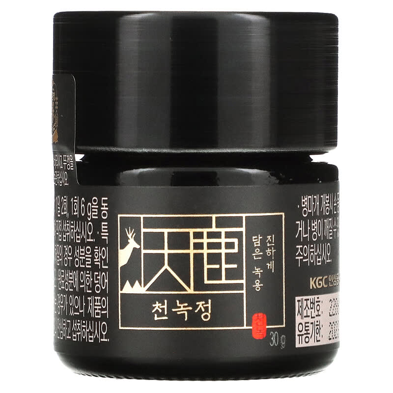 Korea Ginseng Corp Cheon Nok Extract Korean Red Ginseng & Deer Antler 1.06 oz (30 g) 819079011776