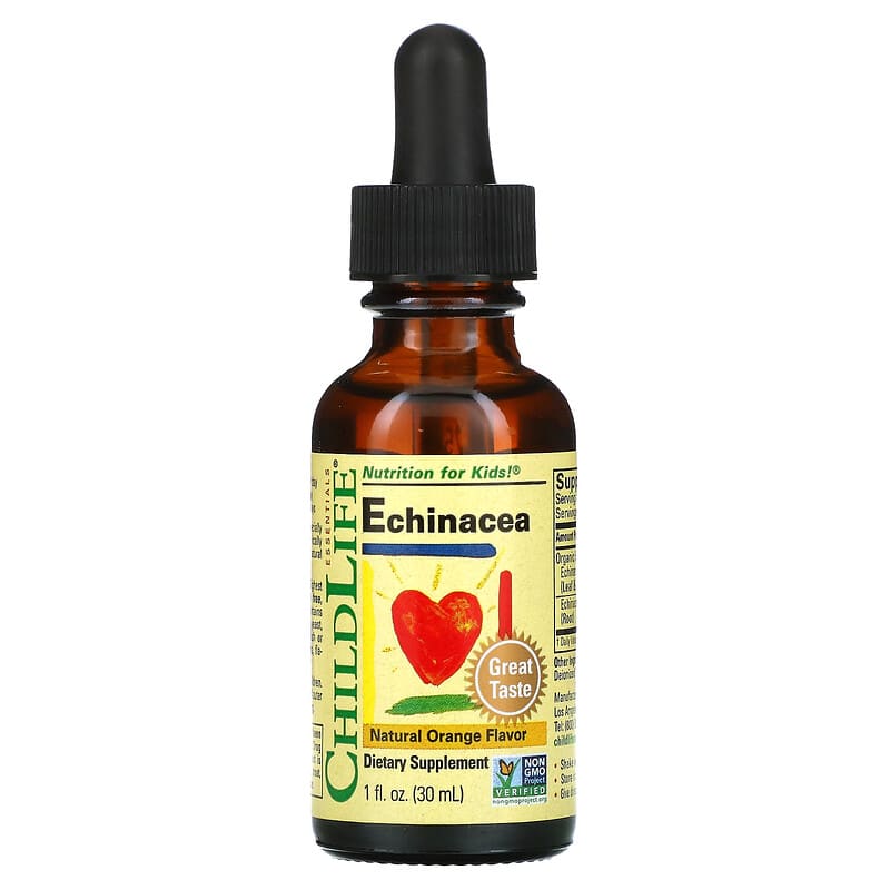 ChildLife Essentials Echinacea Natural Orange 1 fl oz (30 ml) 608274101005