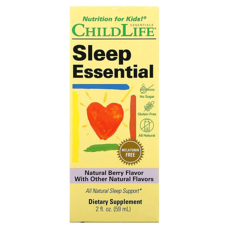 ChildLife Sleep Essential Natural Berry 2 fl oz (59 ml) 608274106505