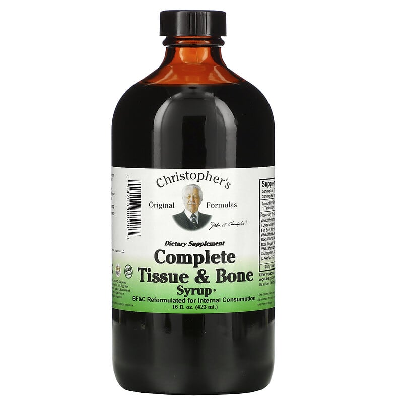 Christopher's Original Formulas Complete Tissue & Bone Syrup 16 fl oz (423 ml) 84783885283