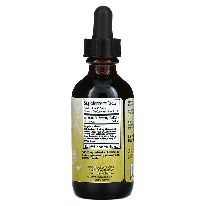 Christopher's Original Formulas, Kid-e-Trac, 2 fl oz 84783447108