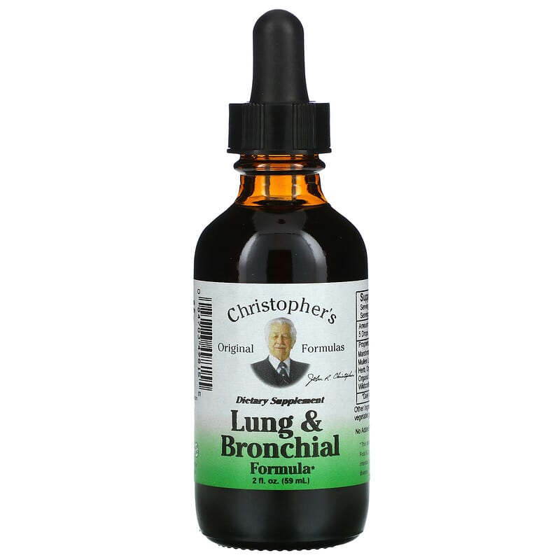 Christopher's Original Formulas Lung & Bronchial Formula 2 fl oz (59 ml) 84783498155