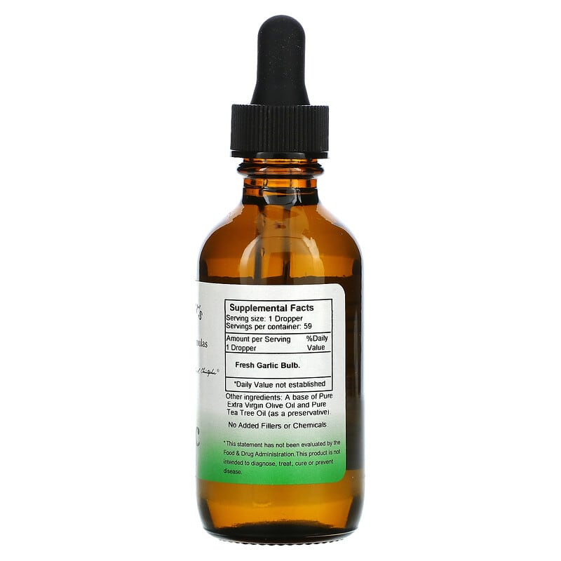 Christopher's Original Formulas, Oil of Garlic Extract, 2 fl oz (59 ml) 84783498209