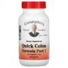 Christopher's Original Formulas Quick Colon Formula Part 1 485 mg 100 Vegetarian Caps 84783891369
