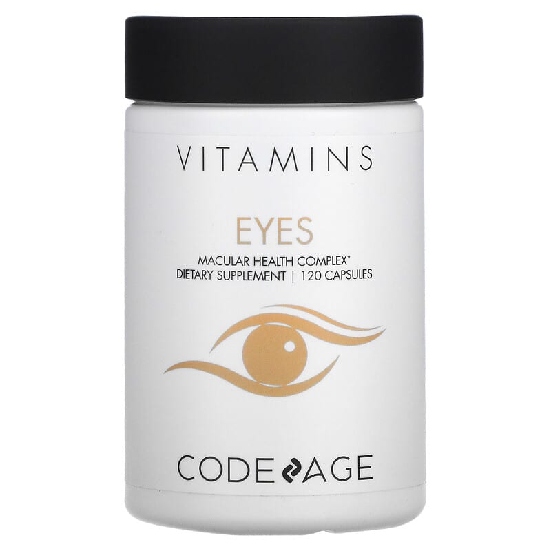 Codeage Eyes Vitamin Macular Health Complex 120 Capsules 853919008557