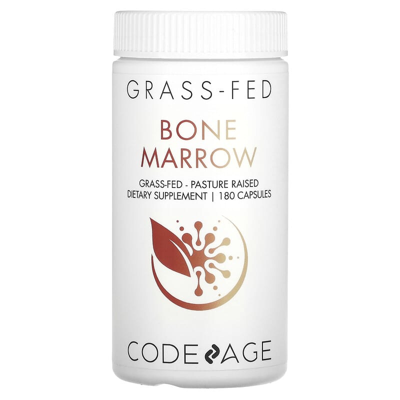 Codeage Grass-Fed Bone Marrow Pasture Raised 180 Capsules 853919008243