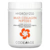 Codeage Hydrolyzed Multi Collagen Peptides 5 Types I II III V X Powder Unflavored 20 oz (567 g) 853919008021