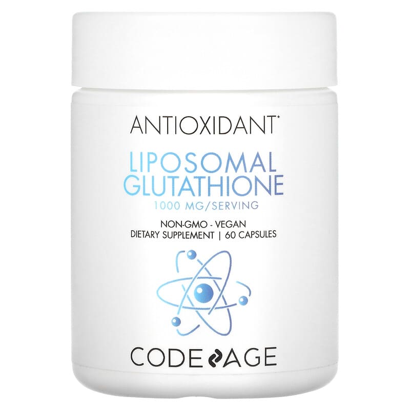 Codeage Liposomal Glutathione 500 mg 60 Capsules 850026121599