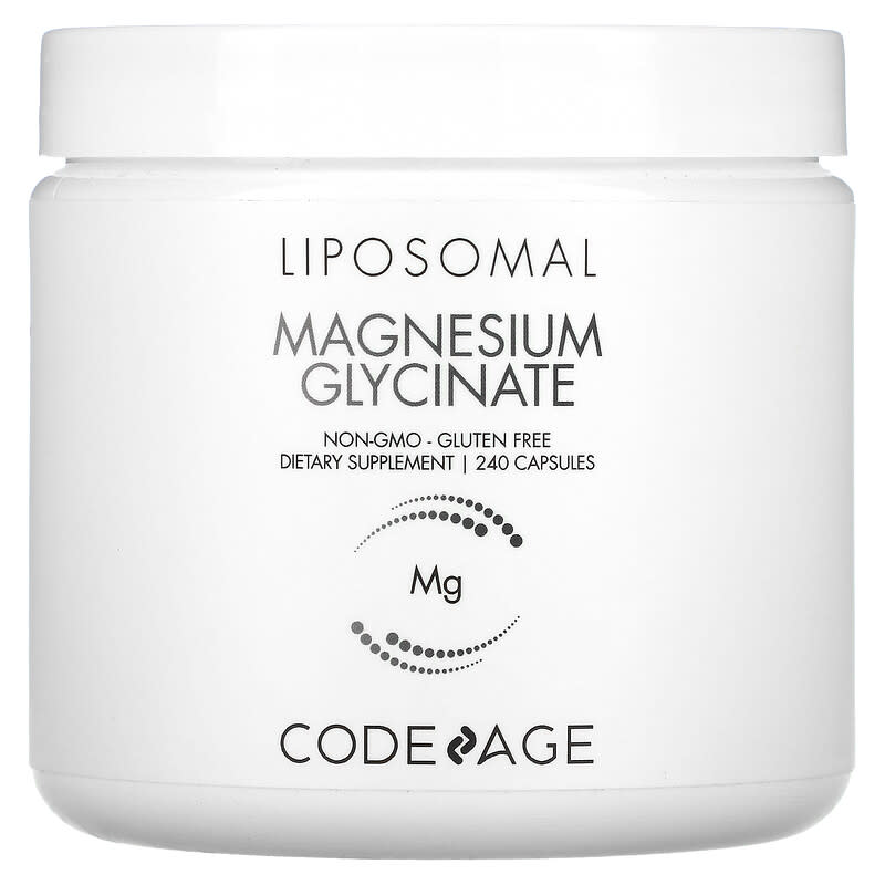 Codeage Liposomal Magnesium Glycinate 240 Capsules 850026121643