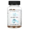 Codeage Vitamins Hair Gummies Sugar Free Biotin Vitamin C Minerals Strawberry Coconut 60 Count 850026121117