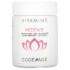 Codeage Vitamins Meditate Ashwagandha Gaba Neurofactor 60 Capsules 853919008564