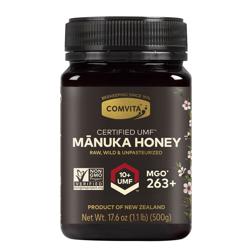 Comvita Raw Manuka Honey Certified UMF 10+ (MGO 263+) 1.1 lb (500 g) 658196000085