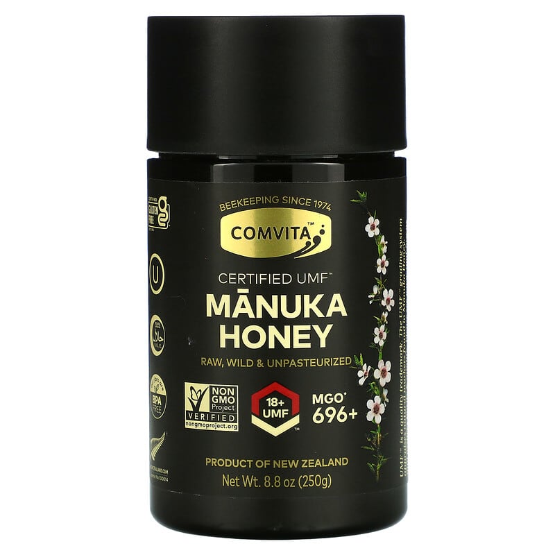 Comvita Raw Manuka Honey Certified UMF 18+ (MGO 696+) 8.8 oz (250 g) 658196000399