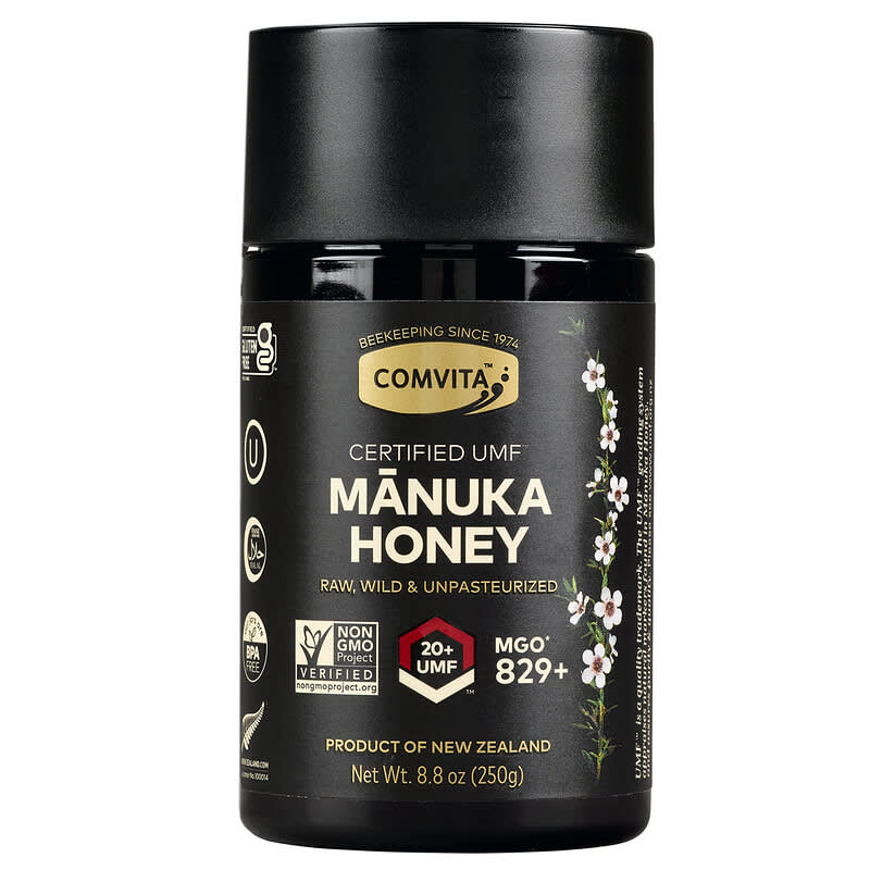 Comvita, Raw Manuka Honey, Certified UMF 20+ (MGO 829+), 8.8 oz (250 g) 658196000108