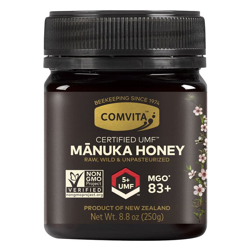 Comvita Raw Manuka Honey Certified UMF 5+ (MGO 83+) 8.8 oz (250 g) 9400501001109