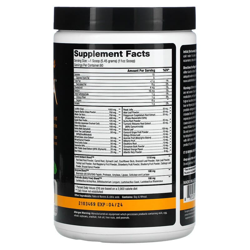 Controlled Labs, Orange OxiMega, Greens Antioxidant Complex, Spearmint, 11.53 oz (327 g) 895328001767