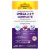 Country Life Omega 3-6-9 Complete Ultra Concentrated Natural Lemon 180 Softgels 15794041023