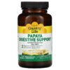 Country Life Papaya Digestive Support Pineapple Papaya 500 Chewable Wafers 15794053880