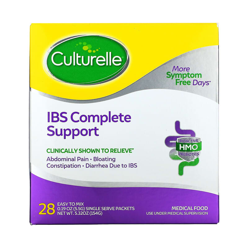 Culturelle IBS Complete Support 28 Packets 0.19 oz (5.5 g) Each 49100401256