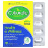 Culturelle Probiotics Health & Wellness 15 Billion CFUs 30 Once Daily Vegetarian Capsules 49100364049