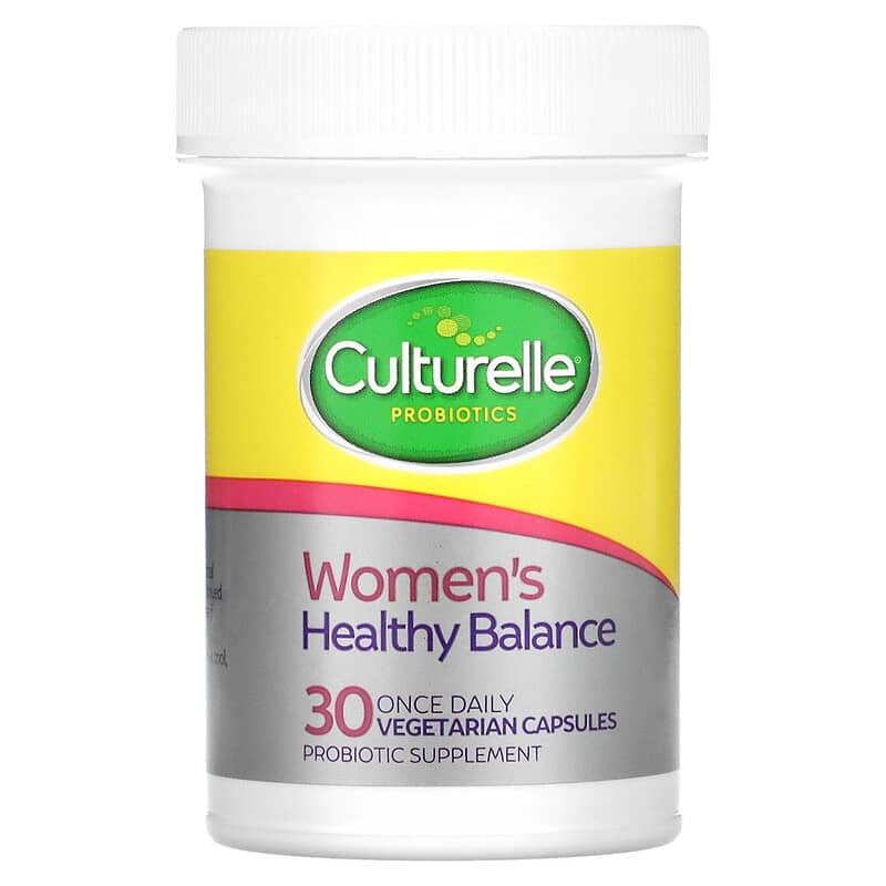 Culturelle, Probiotics, Women's Healthy Balance, 30 Once Daily Vegetarian Capsules 49100400594