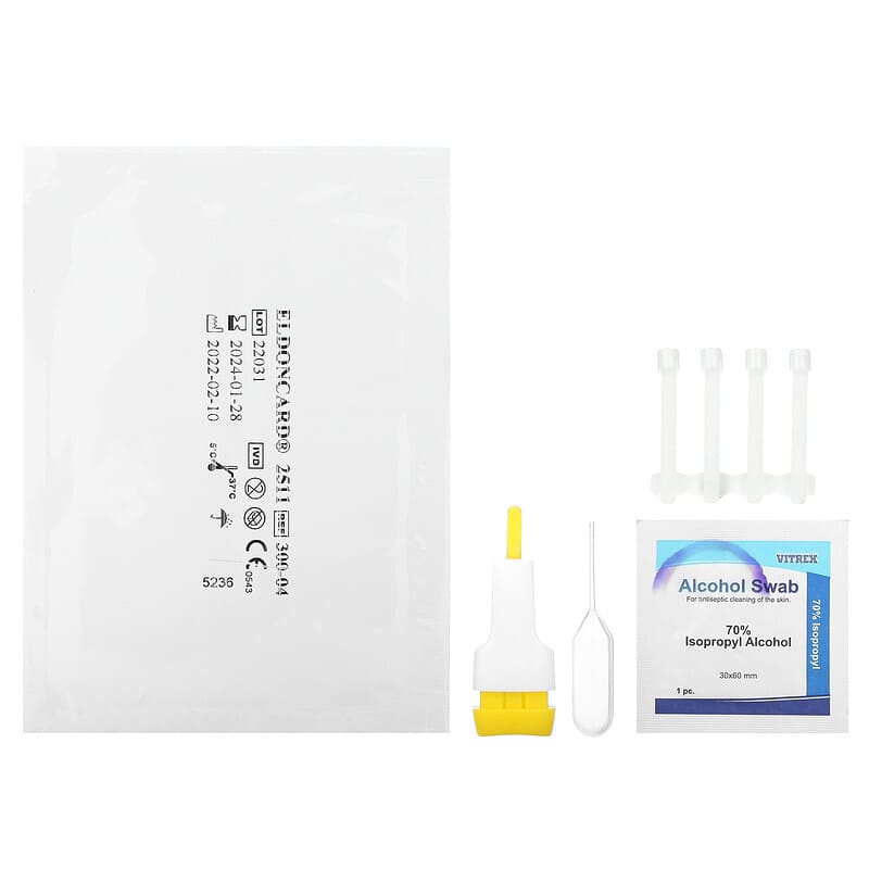 D'Adamo Personalized Nutrition, Eldon Blood Typing Kit, 1 Easy Self-Testing Kit 892165002001