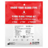 D'Adamo Personalized Nutrition Eldon Blood Typing Kit 1 Easy Self-Testing Kit 892165002001
