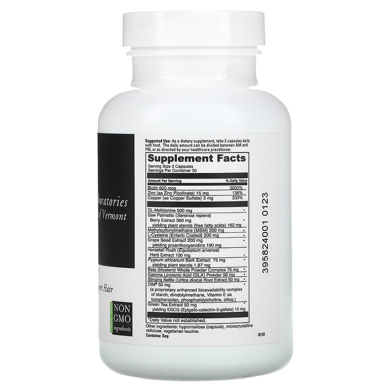 DaVinci Laboratories of Vermont, Hair Effects, 90 Capsules 26664272393