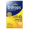 Ddrops Liquid Vitamin D3 2,000 IU 0.17 fl oz (5 ml) 851228000095